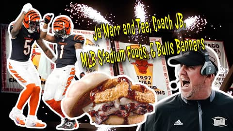 Bengals Go All-In | Coach JB Lawsuit | MLB’s Wildest Stadium Foods | Disturbed Ruins Bulls Banners Bengals Go All-In | Coach JB Lawsuit | MLB’s Wildest Stadium Foods | Disturbed Ruins Bulls Banners