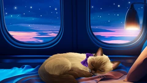 Pets on Private Jets! | Airplane Sounds for Sleeping | Live Stream Pets on Private Jets! | Airplane Sounds for Sleeping | Live Stream