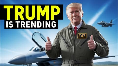 Trump Unveils New F-47 Fighter Jet | Trump Is Trending