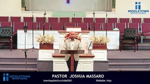 Worship service October 12 - Middletown Baptist Church DE