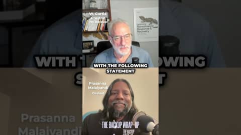 Ransomware: The #1 Threat to Your Backups #shorts