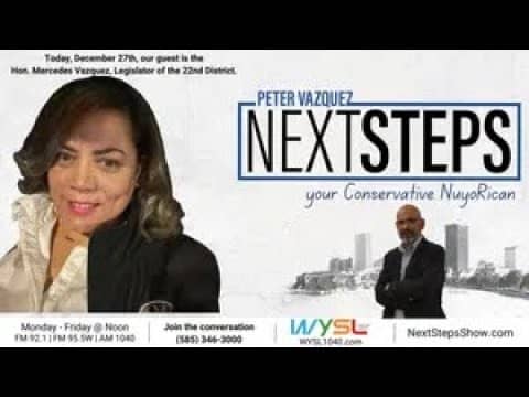 Next Steps Show Featuring Hon. Mercedes Vazquez