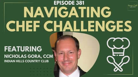 Navigating Chef Challenges w/ Nicholas Gora, CCM Navigating Chef Challenges w/ Nicholas Gora, CCM