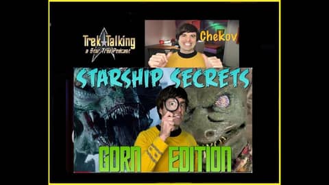 Trek Talking episode 628 - Andy Bray Trek Sketches - The Gorn #podcast #trektalking #startrek