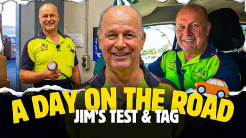 A Day in Jim’s Test & Tag. Inside a $300k+ Mobile Test & Tag and Fire Safety Franchise A Day in Jim’s Test & Tag. Inside a $300k+ Mobile Test & Tag and Fire Safety Franchise