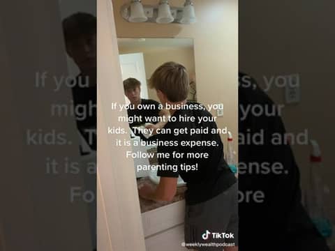 Making my children work