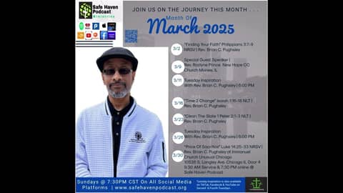 Safe Haven Podcast The Month Of March 2025