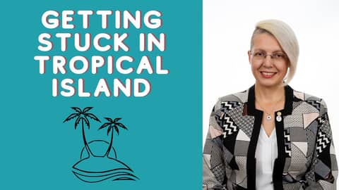 It’s easy to get stuck in a Tropical Island