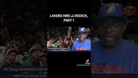 LAKERS HIRE JJ REDICK, PART 1... #nba #basketball #losangeleslakers #jjredick #headcoach #podcast