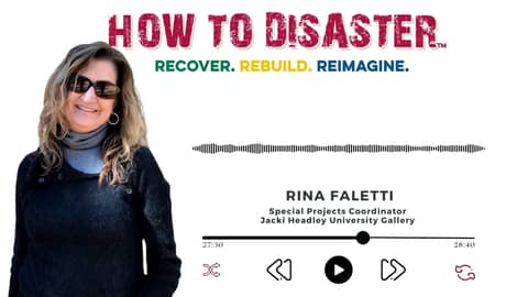 The Role of Art in Recovery After a Disaster with Rina Faletti, PhD - audiogram