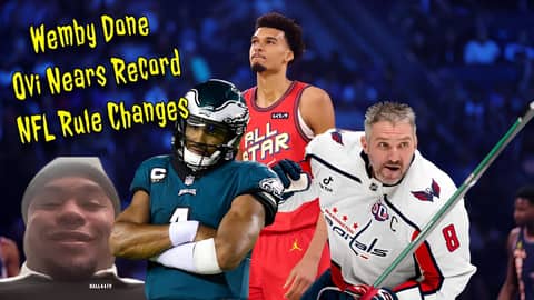 Wemby OUT for Season, Ovechkin Nears Gretzky, NFL Rule Changes & Steve Smith Sr. Scandal | Full Show Wemby OUT for Season, Ovechkin Nears Gretzky, NFL Rule Changes & Steve Smith Sr. Scandal | Full Show