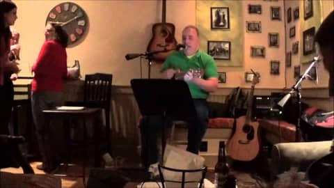 Brown Eyed Girl (Open Mic Night live frome House of Brews in Stoughton, Massachusetts