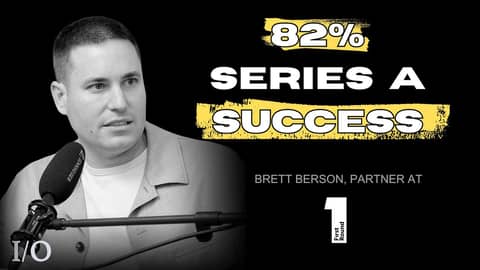 How The BEST Founders Go From Seed To Series A - a convo w/ Brett Berson of First Round