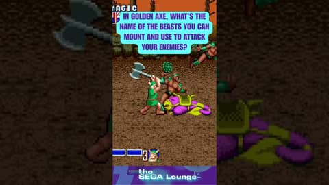What's the name of the Golden Axe beasts? #segaducation #sega #goldenaxe #megadrive #genesis #retro