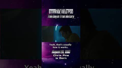 On this day in #startrek, the Kelvinverse’s Captain Kirk, Chris Pine was born! #onthisday #otd