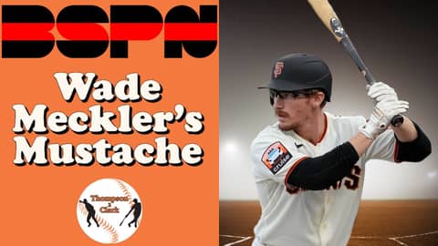 Wade Meckler and his mustache are the newest #SFGiants | Thompson 2 Clark