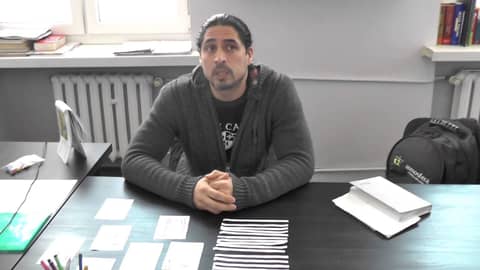 Our very friendly student from Spain Kevin