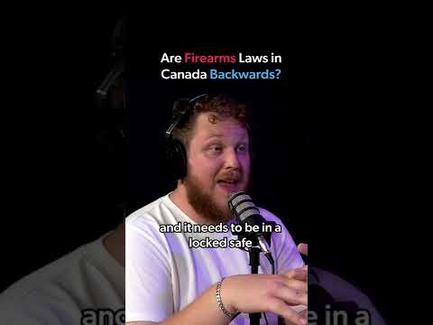 Firearms Laws in Canada #shorts
