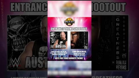 Stone Cold or Roman Reigns: who’s best theme? #stonecoldsteveaustin #romanreigns #wwe #wrestling￼