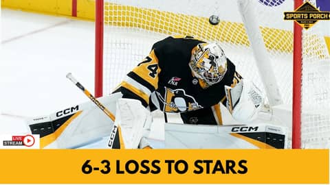 Penguins lose 6-3 to Dallas - now 3rd place in Metro Penguins lose 6-3 to Dallas - now 3rd place in Metro