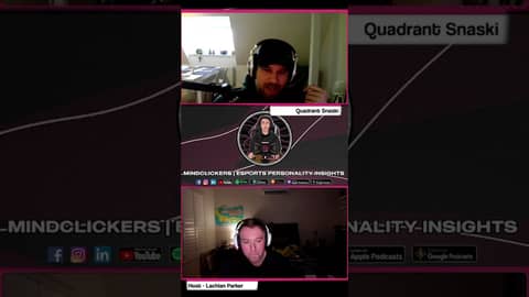 How Pro Rocket League Coach Quadrant Snaski got into Esports | Mindclickers #shorts