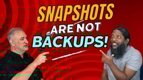 A deep dive into snapshots (and why they're not backups)