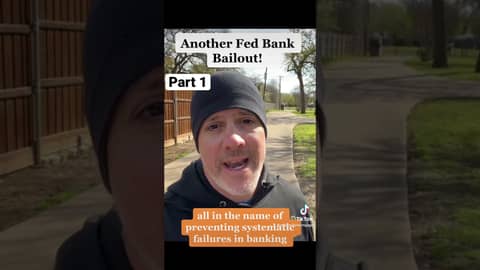 Huge bank bailout! Fed does it again! #svb #creditsuisse #fedbailout #bailout #bankingcrisis