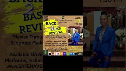 Safe Haven Podcast 8/10/2025