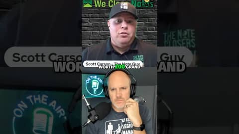 Maximize ROI with note buying! Learn from Scott Carson how to flip debt for profit. @WeCloseNotes