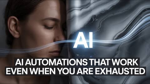AI automations that work even when you're exhausted