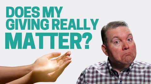 Does My Small Gift REALLY Matter to God? Does My Small Gift REALLY Matter to God?