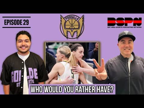 Caitlin Clark vs. Paige Bueckers: Who Would You Rather Have? | Podhalla