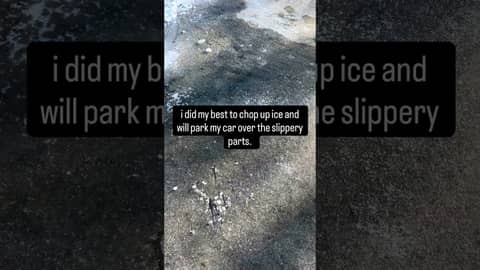 I hate ice! #iceicebaby #fern #weeklywealthpodcast #funny #safetyfirst