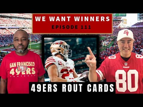 Purdy Is Back! CMC & Kittle Get in the End Zone Multiple Times: 49ers WIN! | We Want Winners