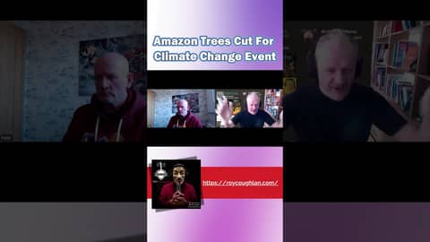 Amazon Trees Cut For Climate Change Event