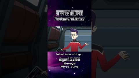 On this day in #startrek history, #startreklowerdecks Envoys first aired! #otd #onthisday