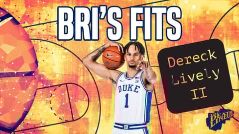 Dereck Lively II: Does he fit the Warriors? | Bri's Fits | The Death Lineup