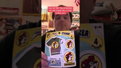 #9thgradeexperience can be like #bucees with all of the choices you have and things to explore