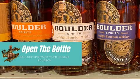 Open the Bottle - Boulder Spirits Bottled in Bond Straight Bourbon Whiskey Open the Bottle - Boulder Spirits Bottled in Bond Straight Bourbon Whiskey