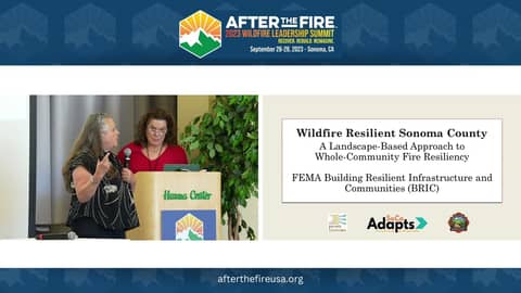 Day 2-13: Rising From the Ashes: Creating Resilient Communities Post MegaFire | Caerleon Safford