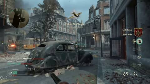 How to Destroy a Fighter Plane w/o Flak Guns in COD WW2