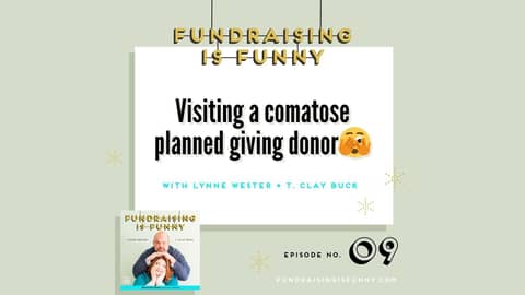 Visiting a comatose planned giving donor 🫣 Visiting a comatose planned giving donor 🫣