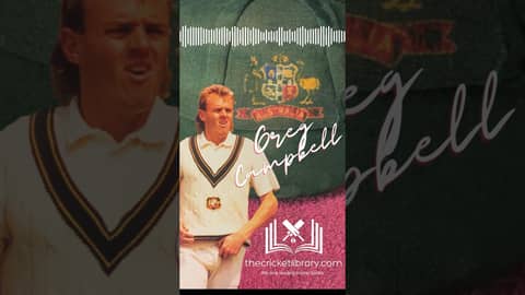 Greg Campbell on the 89 Ashes