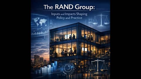 The RAND Group: Inputs and Impacts Shaping Policy | Transforming Research into Real-World Solutions