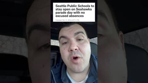 Seattle Schools REFUSE to Excuse Absences for Super Bowl Parade… Parents, Do the Right Thing! #nfl Seattle Schools REFUSE to Excuse Absences for Super Bowl Parade… Parents, Do the Right Thing! #nfl