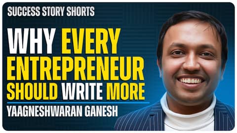 Why Every Entrepreneur Should Write More | Yaagneshwaran Ganesh - Award-Winning Marketer & Author Why Every Entrepreneur Should Write More | Yaagneshwaran Ganesh - Award-Winning Marketer & Author