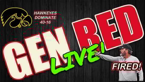 Iowa Dominates Nebraska in Memorial Stadium, 40-16 | DC John Butler Fired | Generation Red, Ep 150 Iowa Dominates Nebraska in Memorial Stadium, 40-16 | DC John Butler Fired | Generation Red, Ep 150