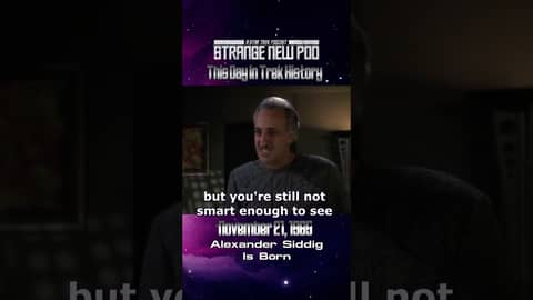 On this day in #startrek history, #startrekds9’s Alexander Siddig was born! #onthisday #otd