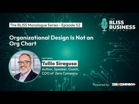 Organizational Design Is Not an Org Chart