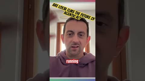 Are local LLMs the future of Agentic AI?